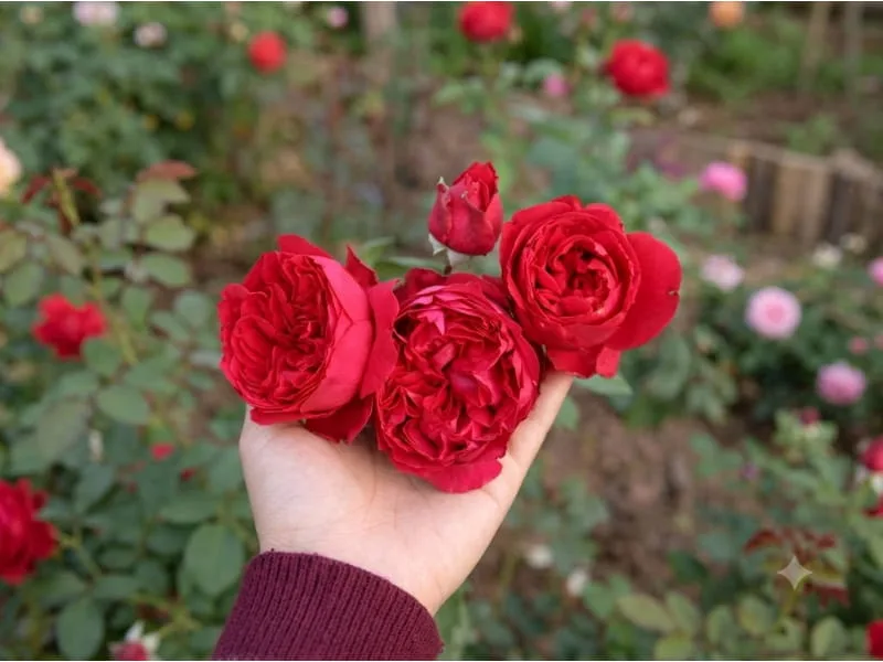 Tặng bó hoa nhỏ